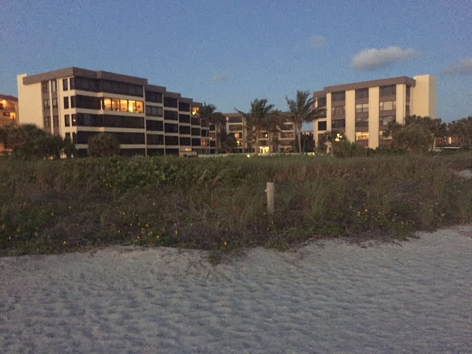 View of condo from Turtle Beach