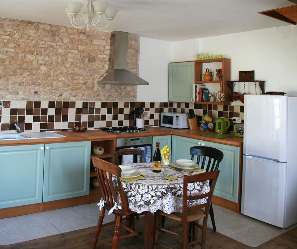 Enjoy preparing local cuisine in your well equipped kitchen.