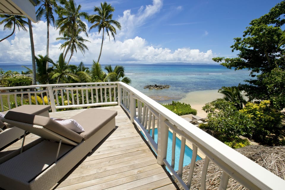 View from deck