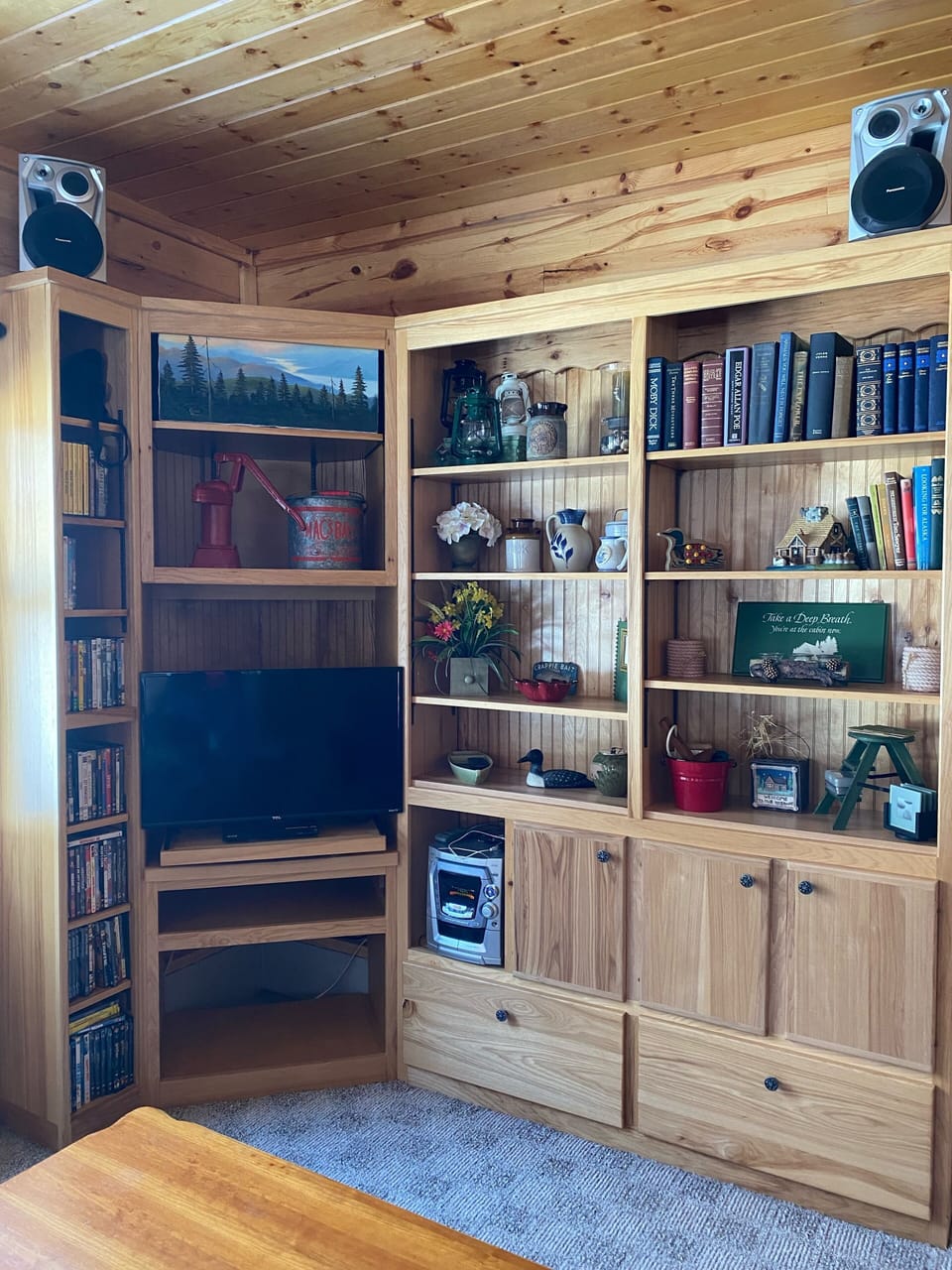 Smart TV that you can connect to your streaming services with. 