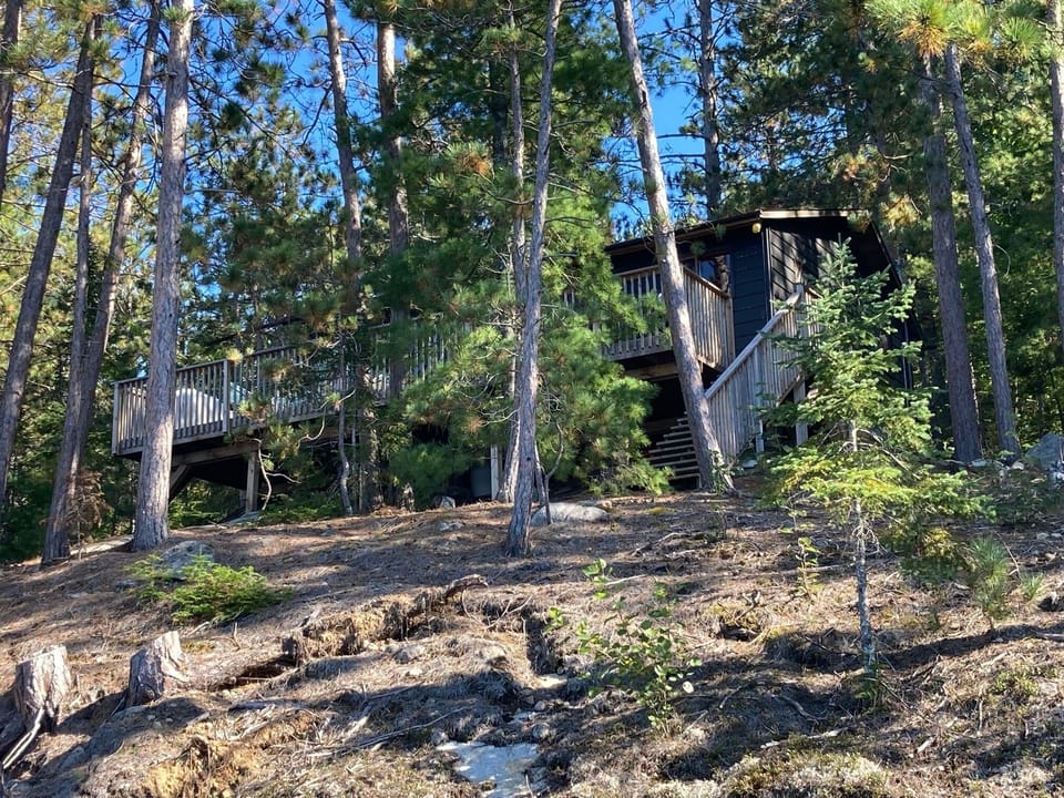 Cottage lake view
