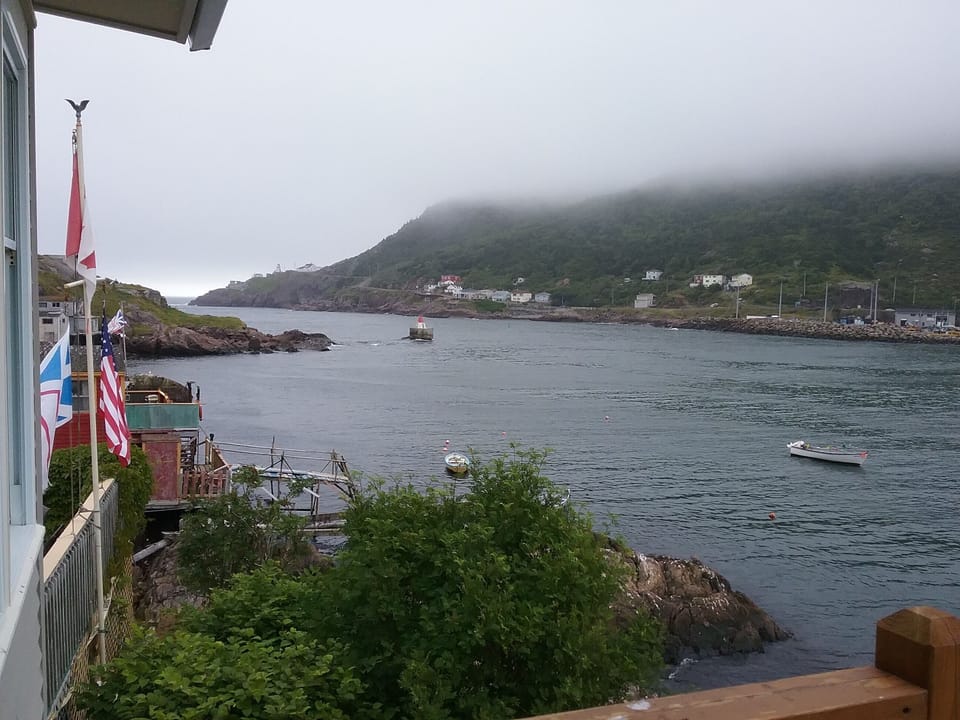 cloudy view