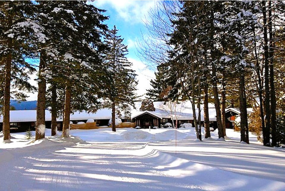 Front of River Ranch In Winter