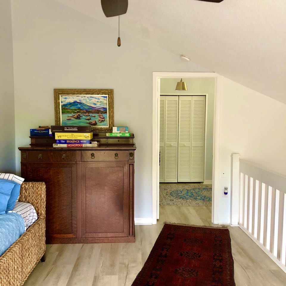 Loft leads into the second King bedroom