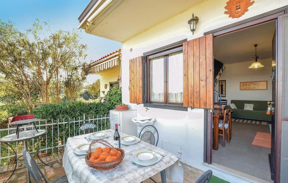 outside