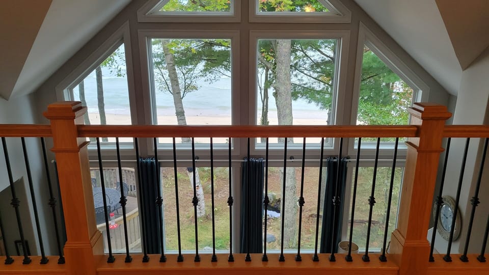 Loft lake view.