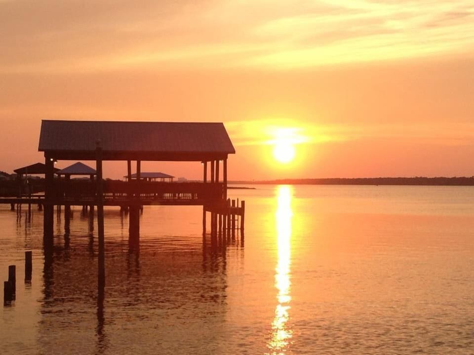 Sunset on Little Lagoon