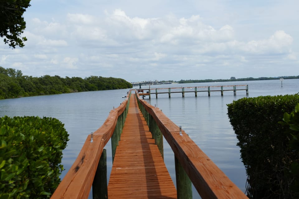 Enjoy the scenery or fishing the inter-coastal waterway on our community pier!
