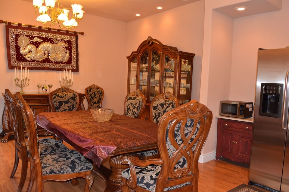 furnishings are above par in every room