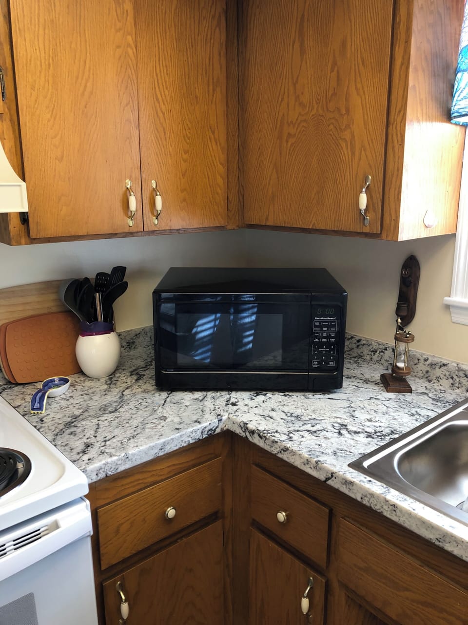 Kitchen prep area