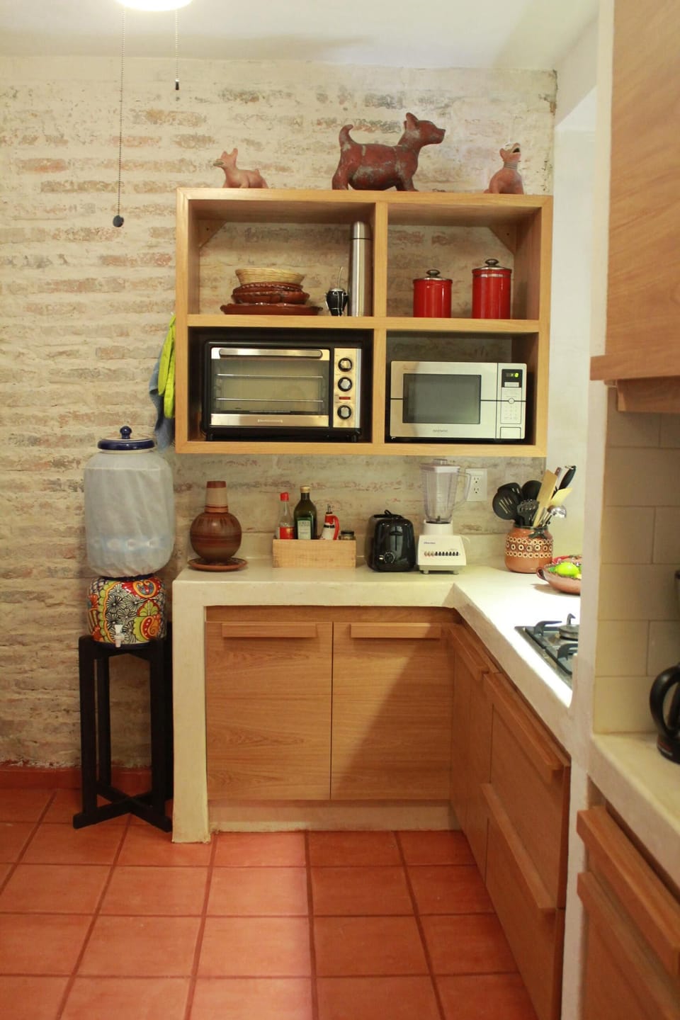 All you need in the kitchen to have a wonderful stay. (you won´t miss home!