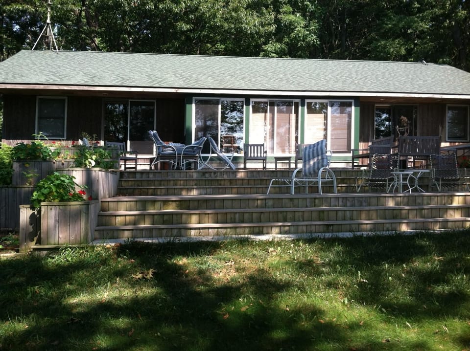View of the deck