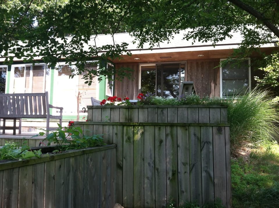 View of the deck