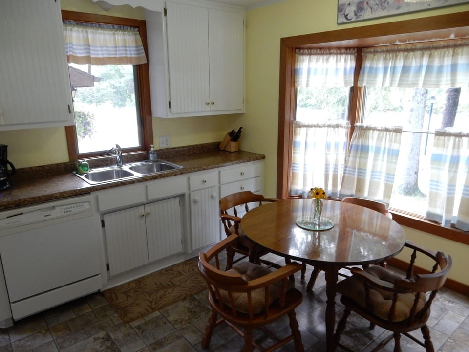 Front of Kitchen, Seats Four Guests Comfortably