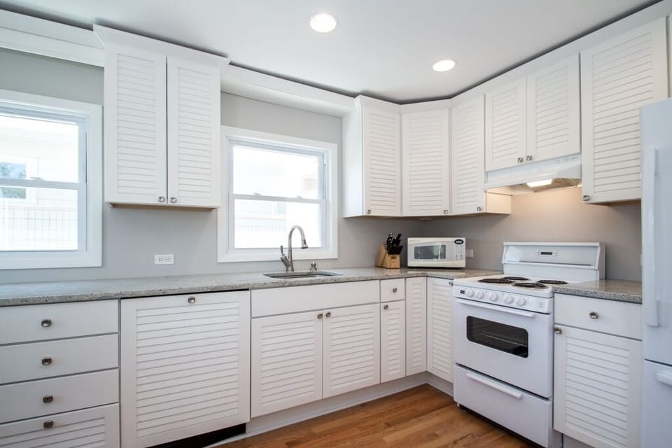 Kitchen with New Appliances