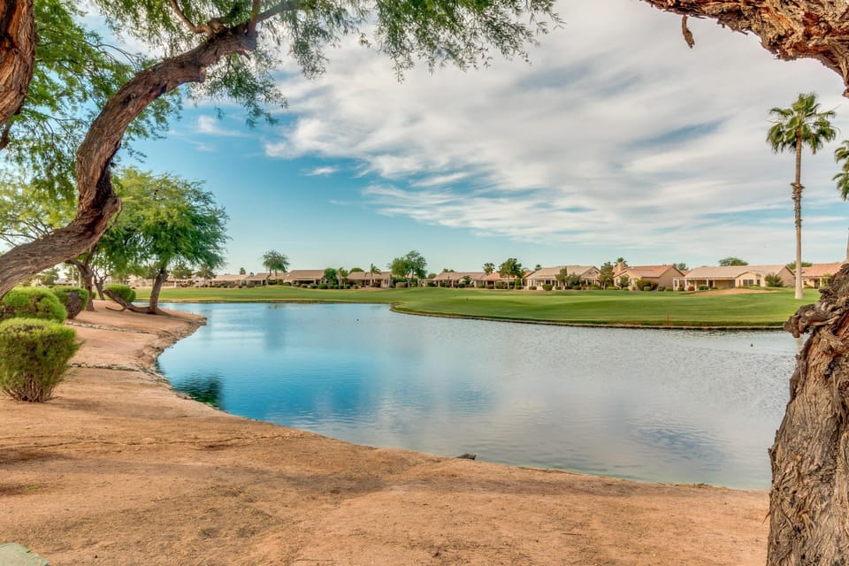 View of 15th Hole from home