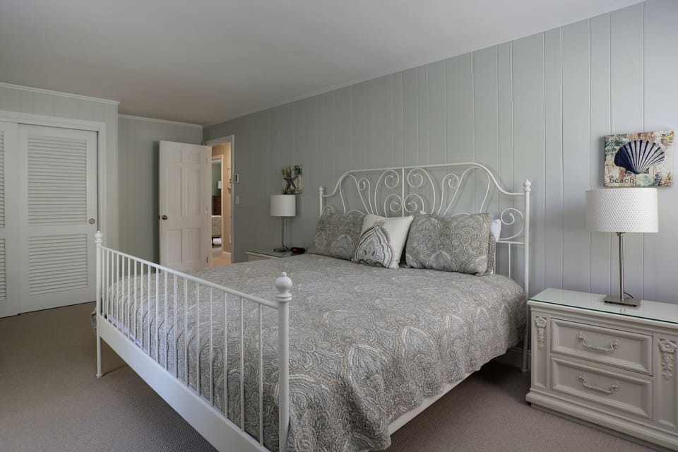 Upstairs bedroom with King, and dresser (not pictured).