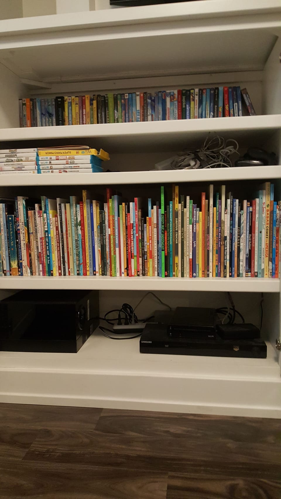 Loads of kid's books and movies
