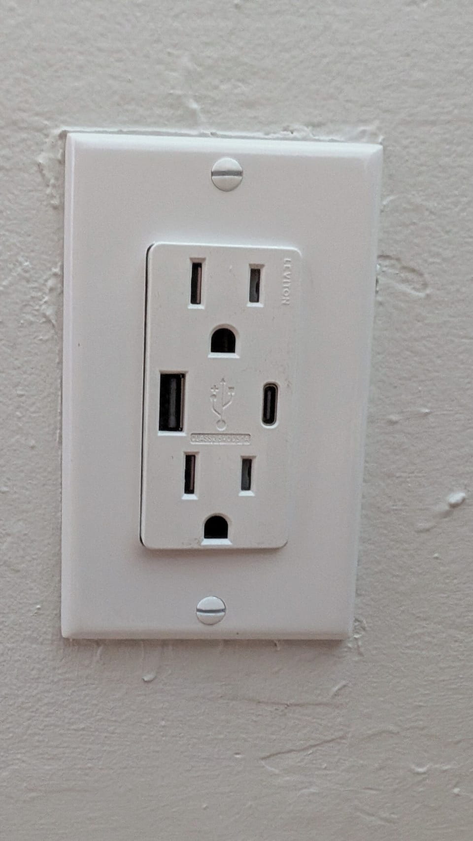 USB outlets in most rooms for convenient charging