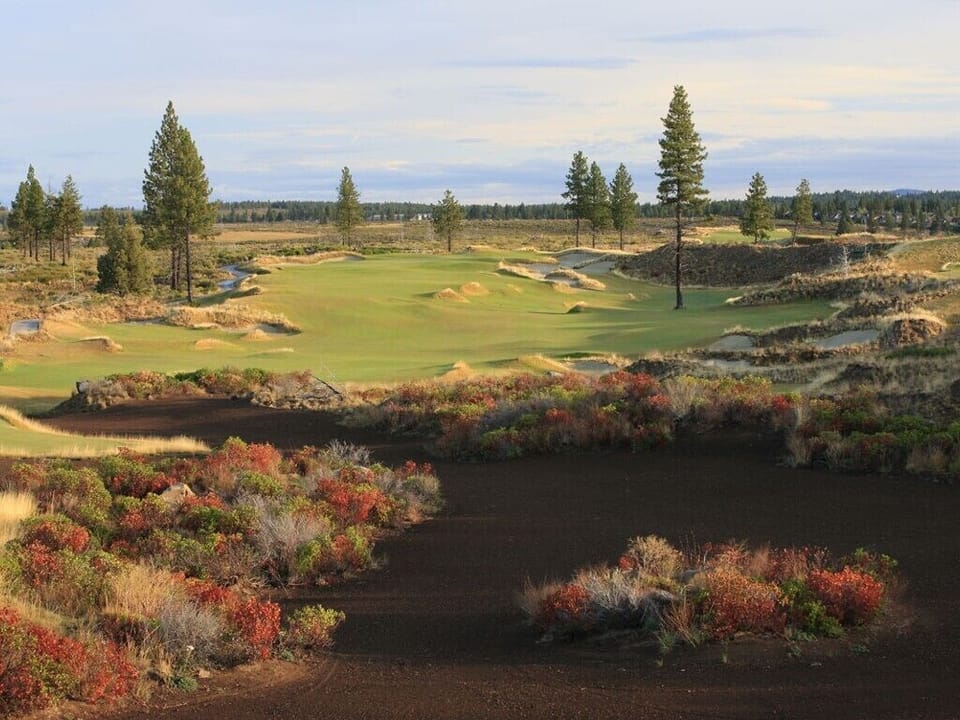 More than 25 golf courses to choose from in the area including Tetherow shown here.