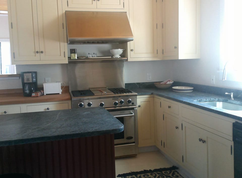 Updated kitchen.
