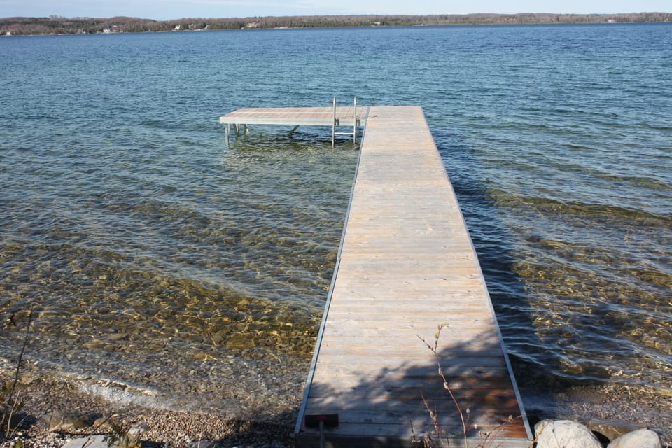 Dock from 2020. Each year configuration may be different depending on lake level
