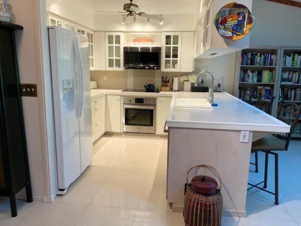 Modern and remodeled kitchen may encourage you to cook!