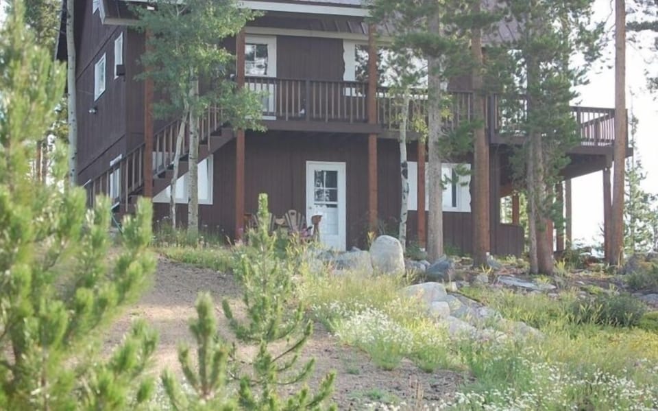 View from the driveway.