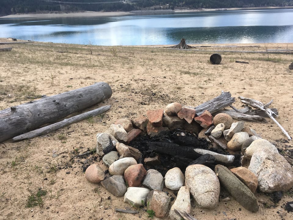 beach fire pit