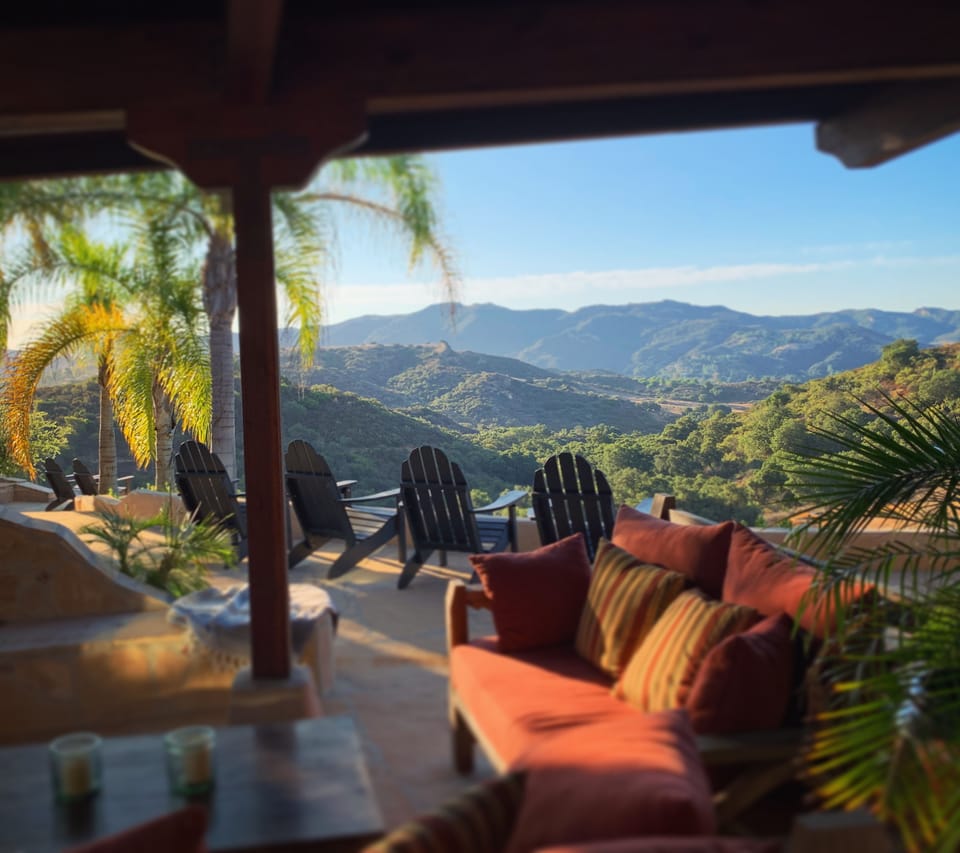 One of the best spots to enjoy a morning coffee, or afternoon glass of wine.