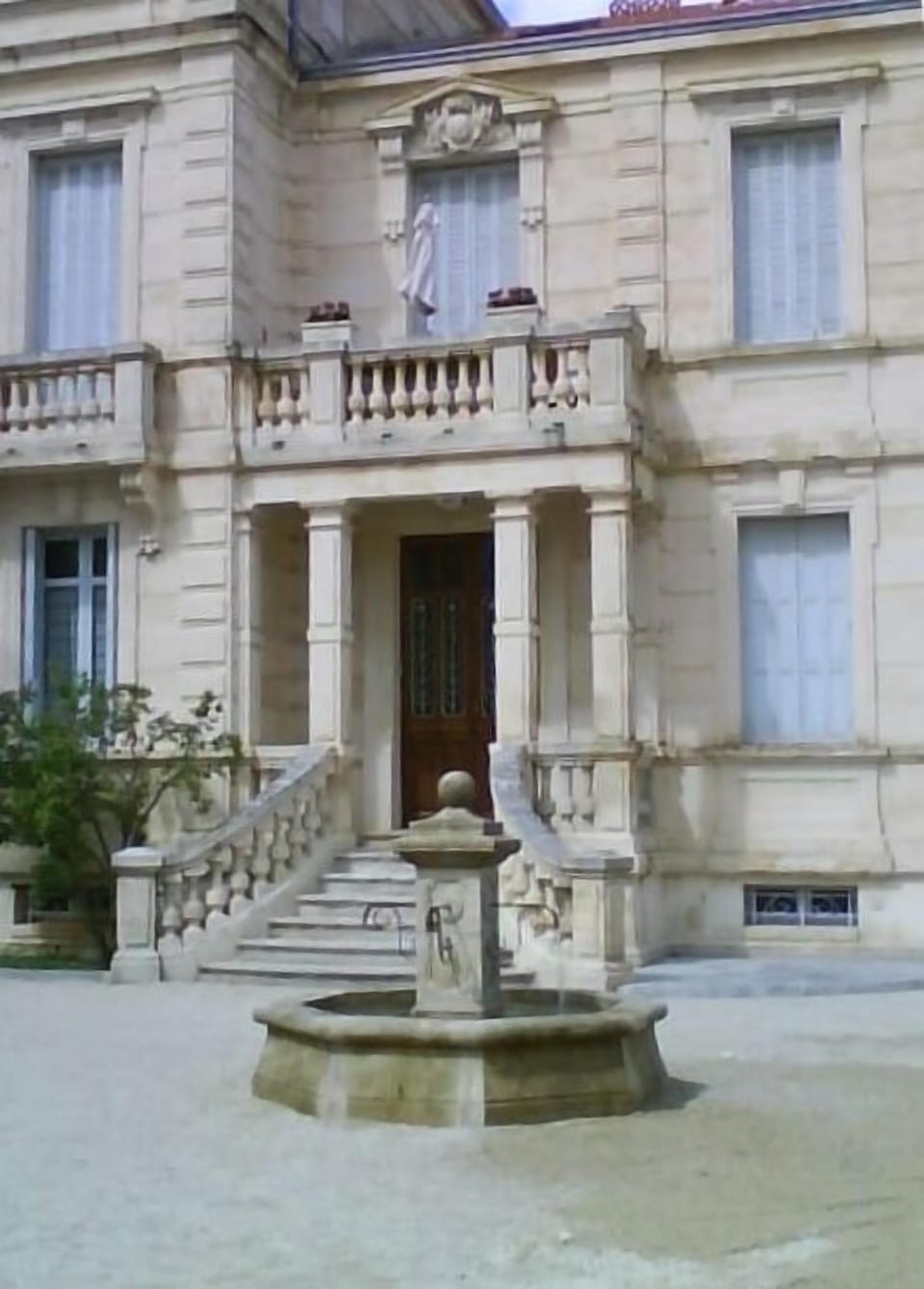Original Chateau & fountain in the grounds of Villa Nova-20 steps from our house