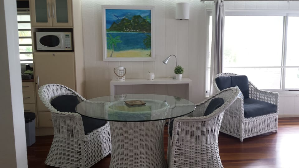 THE LUNCH/DINING AREA INSIDE THE HOUSE