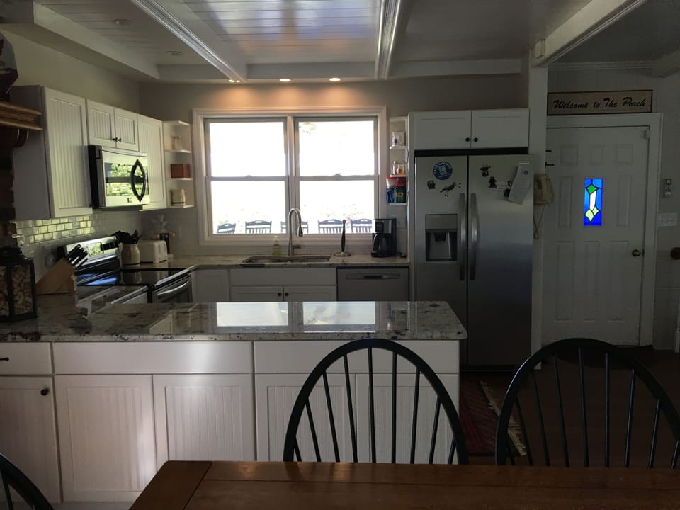 Well stocked kitchen:  all you need is groceries and a cook :-)