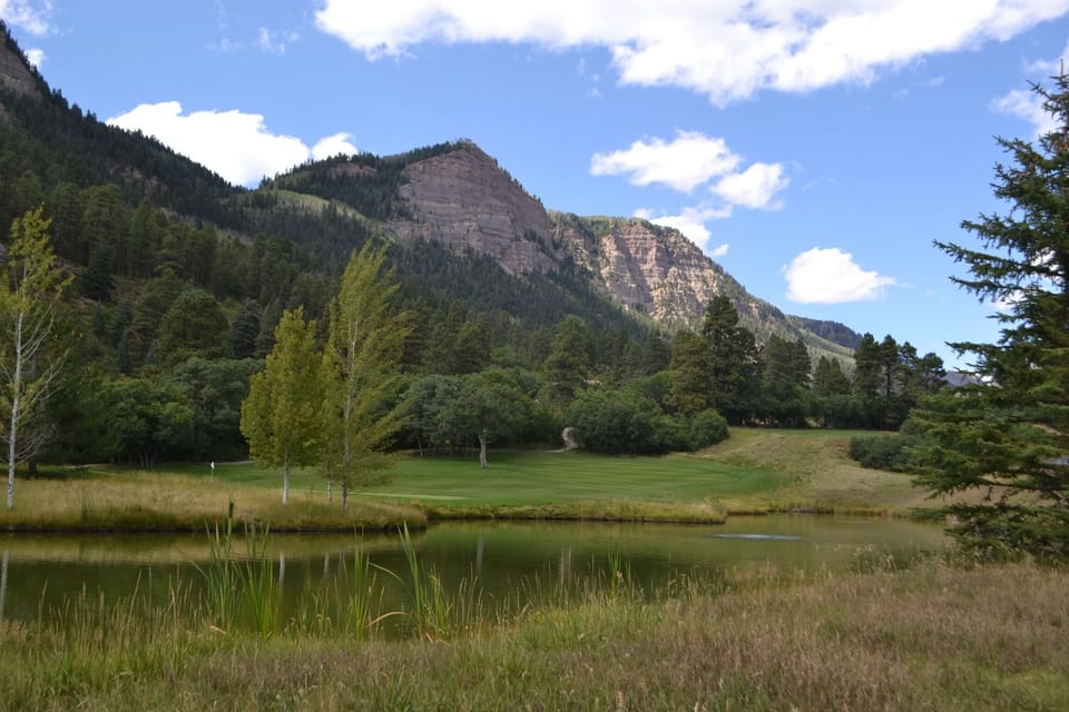 View from patio at Glacier Valley Clubhouse - privileges with unit