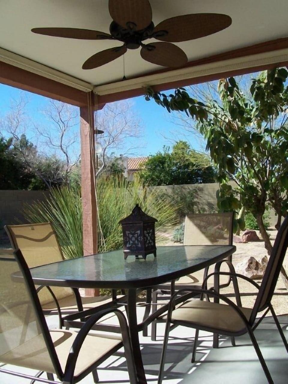 Back Patio and Garden