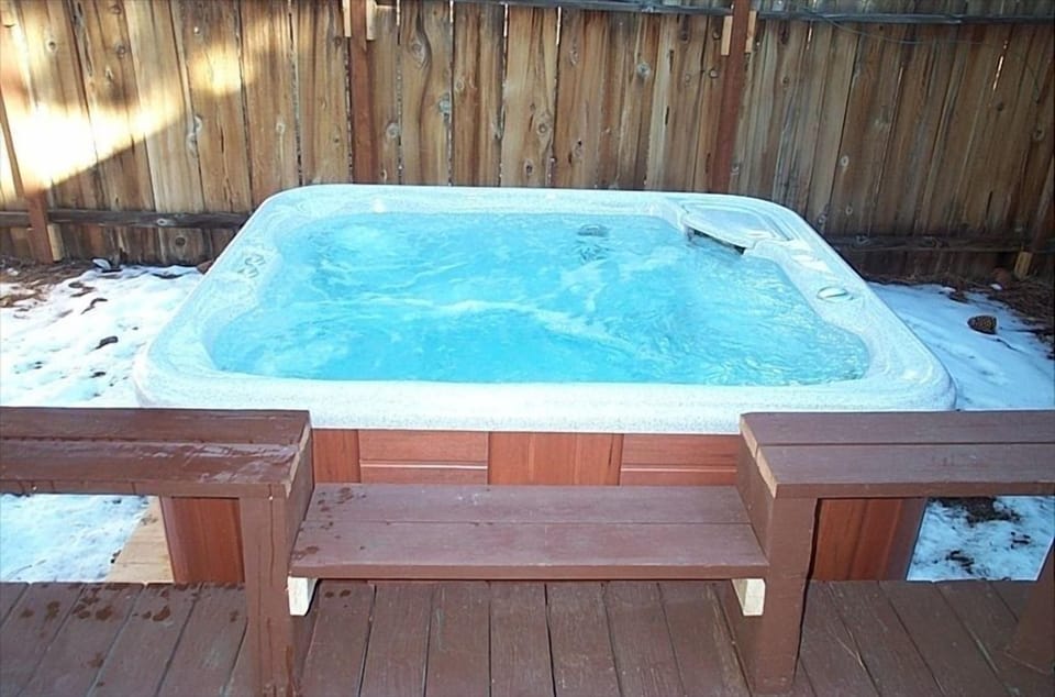 Hot Tub is Ready for Cold Winter Nights.