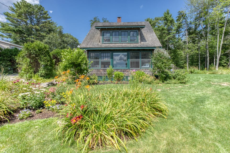 Gardens at front of house