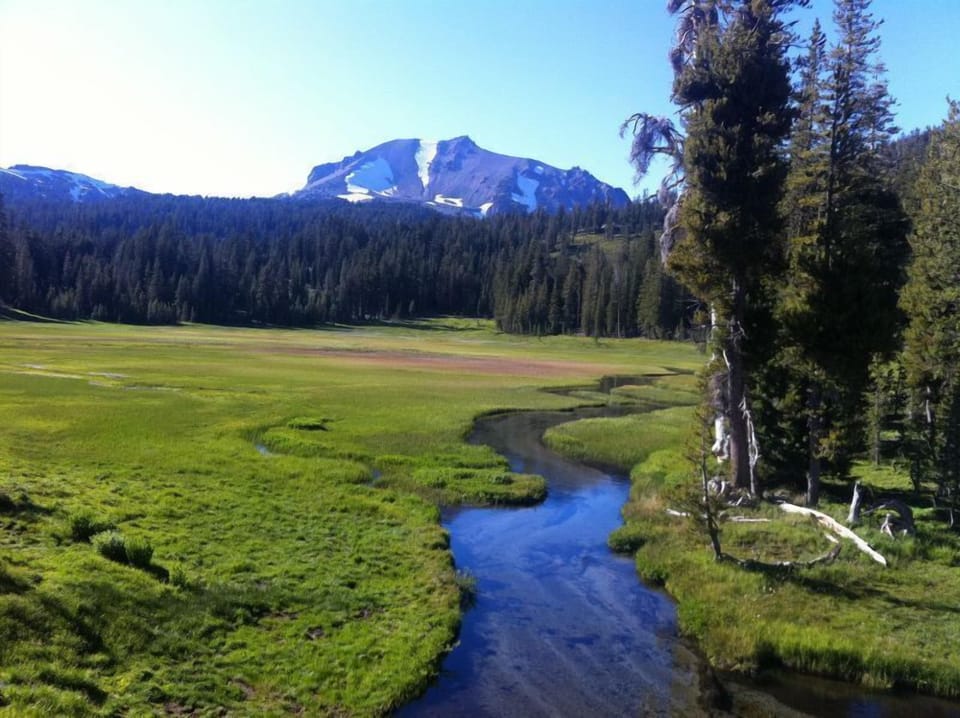 Lassen Peak from King's Creek meadow
