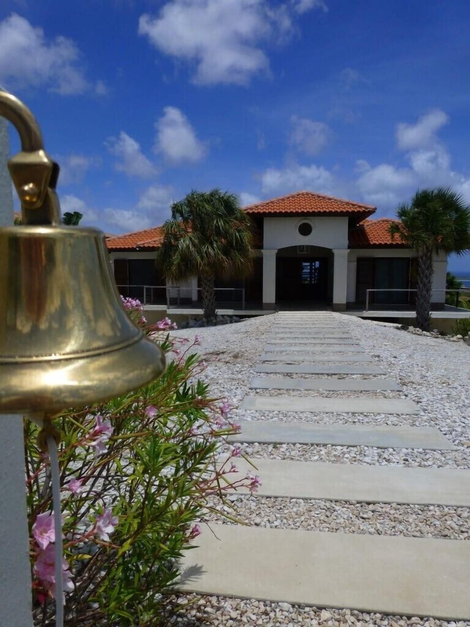 Entrance of the Villa