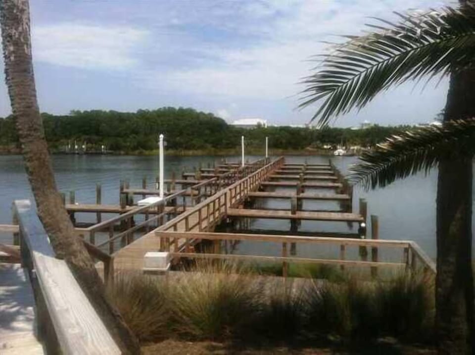 Boat docks - bring your fishing pole and catch some while watching the sunset.