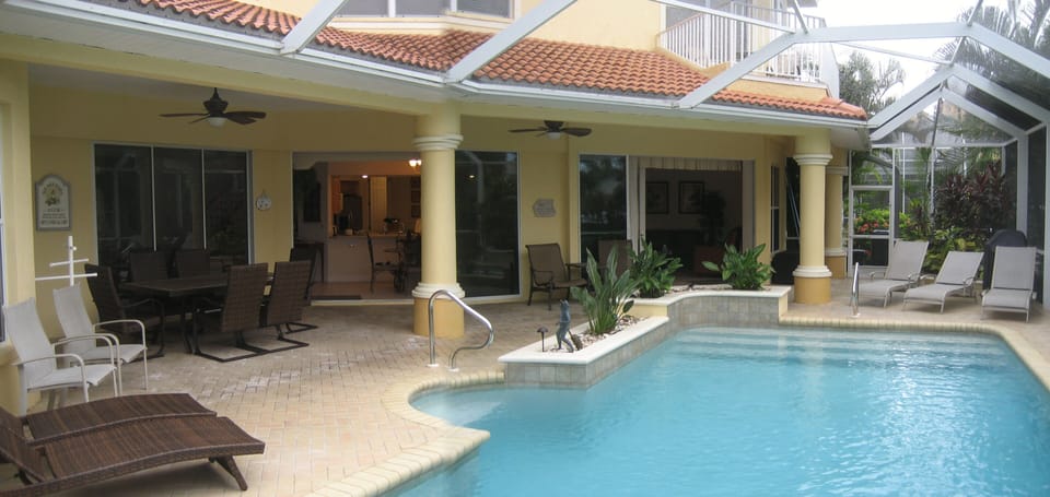 POOL WITH NEW TILE
