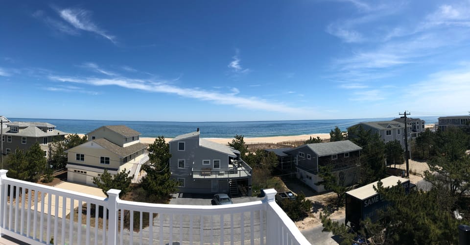 Roof deck view