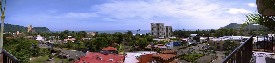 Panoramic view off the observation deck