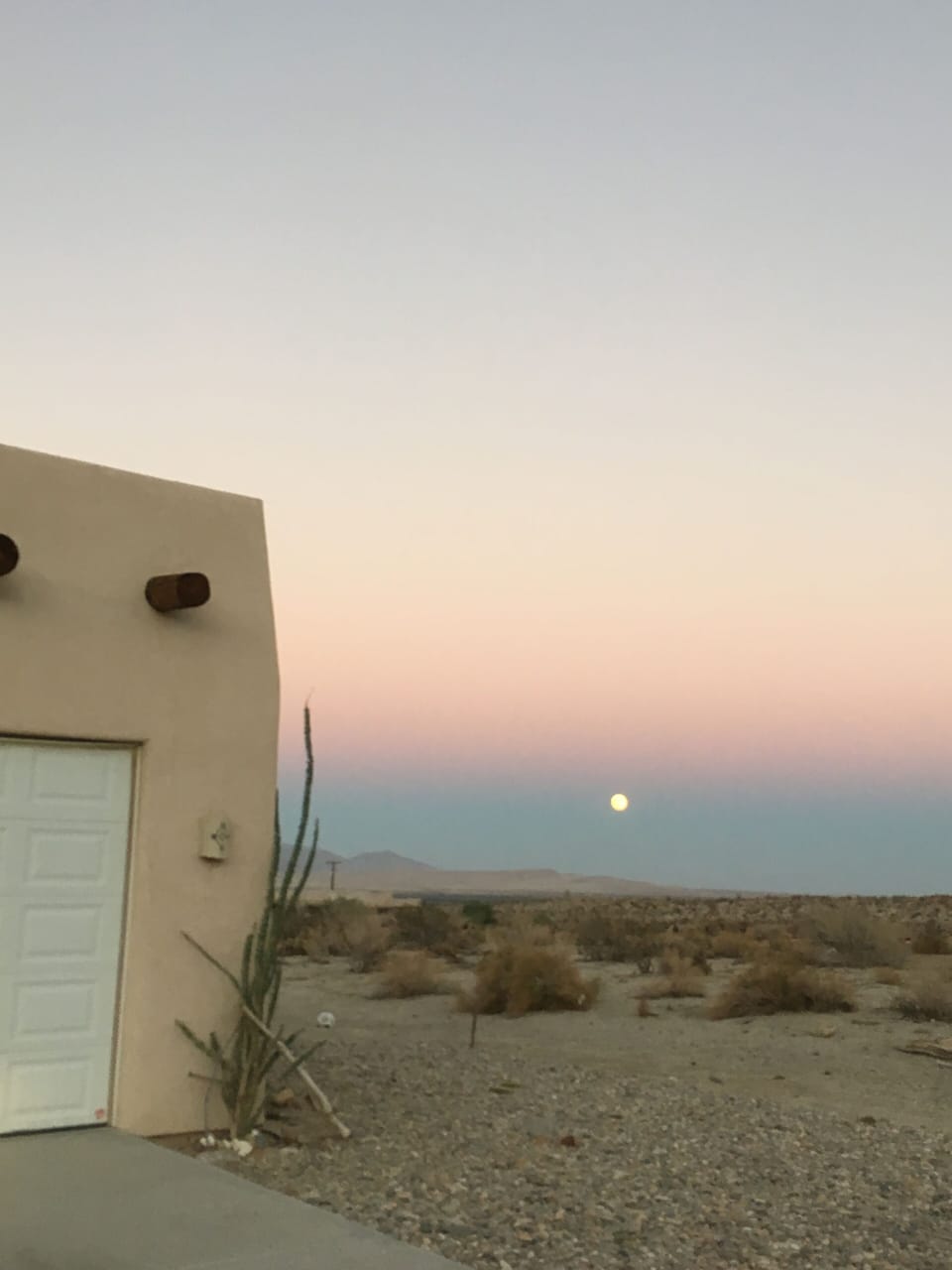 Dusk at our Dig!