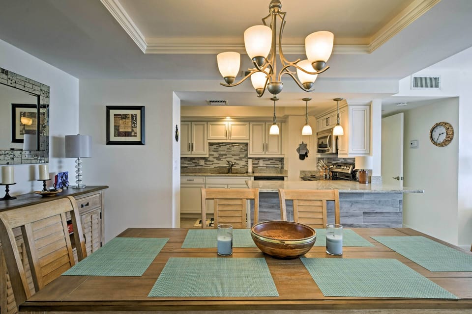 redone dining room and kitchen