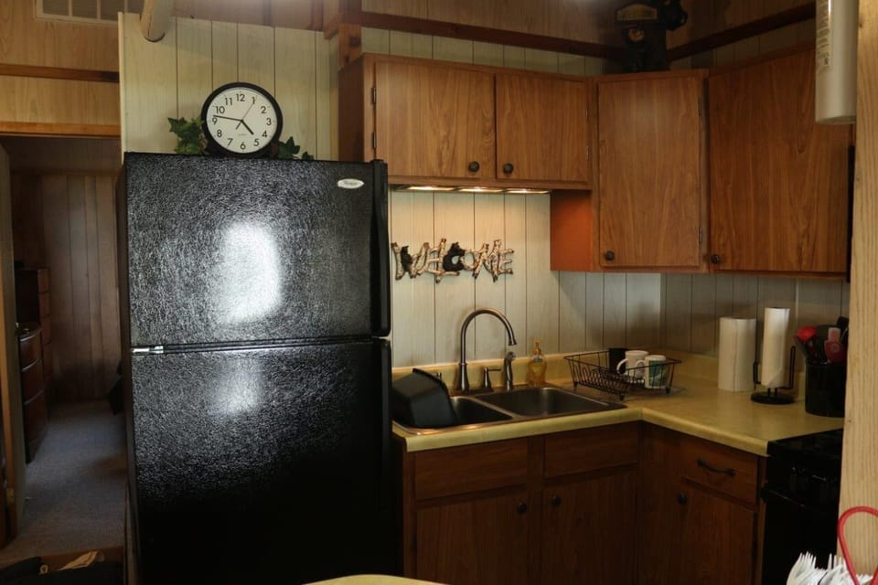 Cozy well stocked kitchen with all the comforts of home!