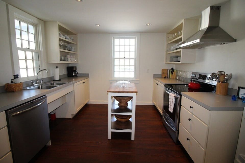 Full view of kitchen