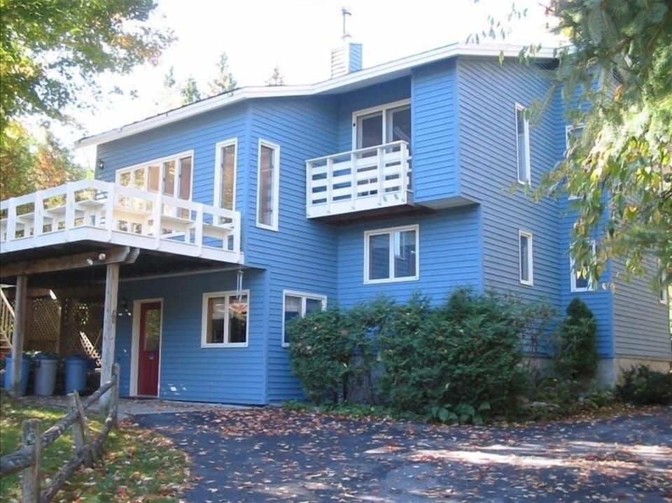 View of back of the house from driveway