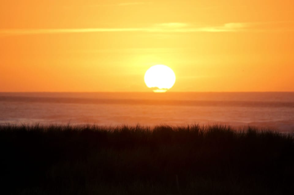 ACTUAL SUNSET PHOTO FROM DECK