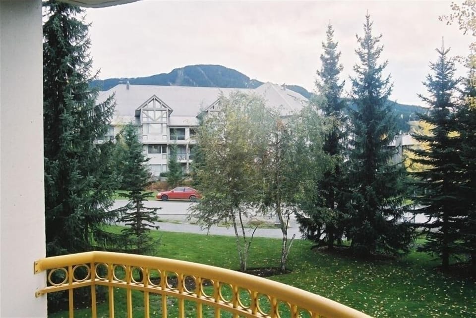 South Facing Balcony with a view of Whistler Mountain